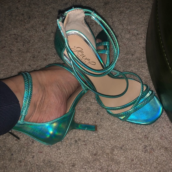 Jewel Badgley Mischka heeled sandals - Picture 3 of 3